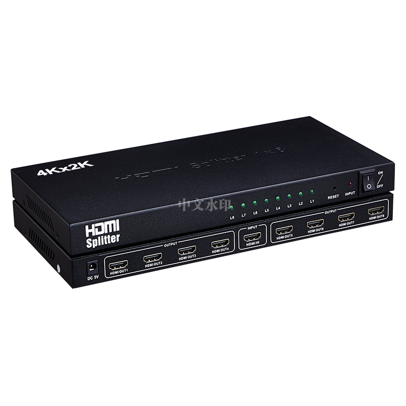 HDMI Distributor 4K One in Eight Out Distributor