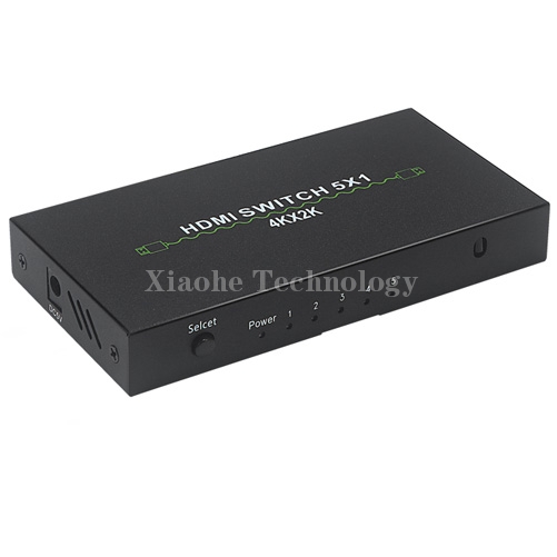 HONGPU 4K switcher 5 in and 1 out